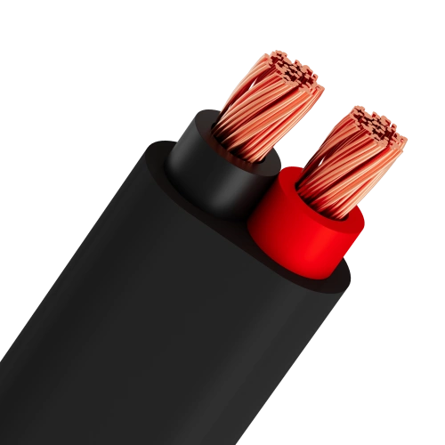 Dây dân dụng VVCmo 300/500V, 2 lõi đồng, cách điện PVC, vỏ ngoài PVC.