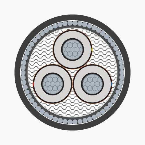 Cấu trúc MV - 6/10(12)kV - AXV/AWA 3C cc