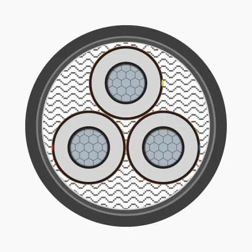 Cấu trúc MV - 6/10(12)kV- AXV/DSTA 3C cc