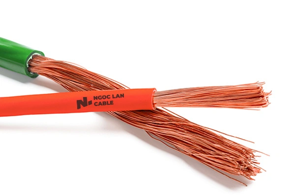 Red And Blue  PVC Insulated Copper Cables