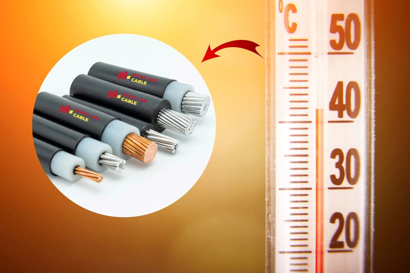 tác động của nhiệt độ đến hiệu suất của lõi dẫn điện