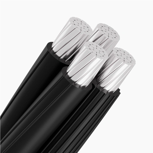 Ngoc Lan Cable's 4-core twisted pair cable with XLPE insulation and compressed aluminum core