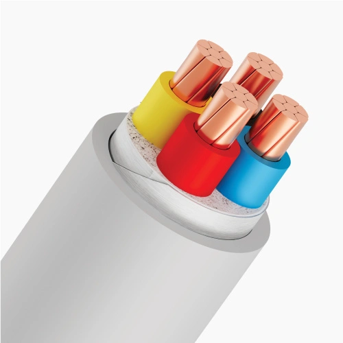 Ngoc Lan's 4-core PVC-coated, aluminum tape armored and gray PVC sheathed meter cable