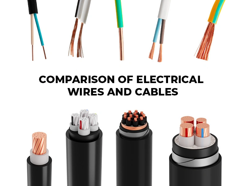 Comparison Of Electrical Wires And Electrical Cables