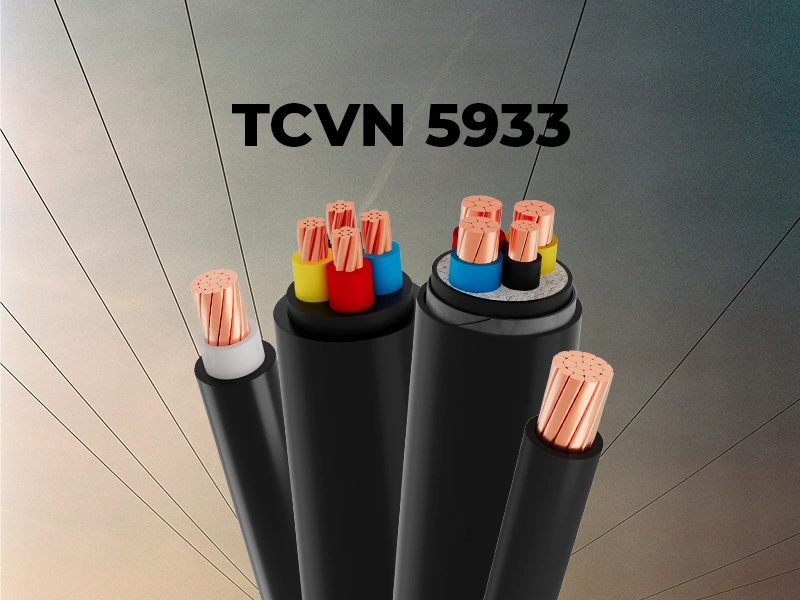 Các loại dây cáp đồng áp dụng tiêu chuẩn TCVN 5933 của Ngoc Lan Cable