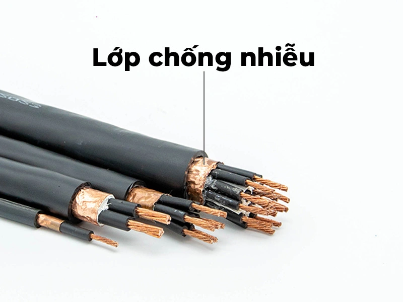lớp chống nhiễu cáp điều khiển