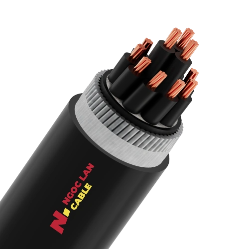 Cấu trúc cáp điều khiển CVV/SWA - 0.6/1 kV