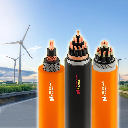 Dây cáp điện cho tua bin gió