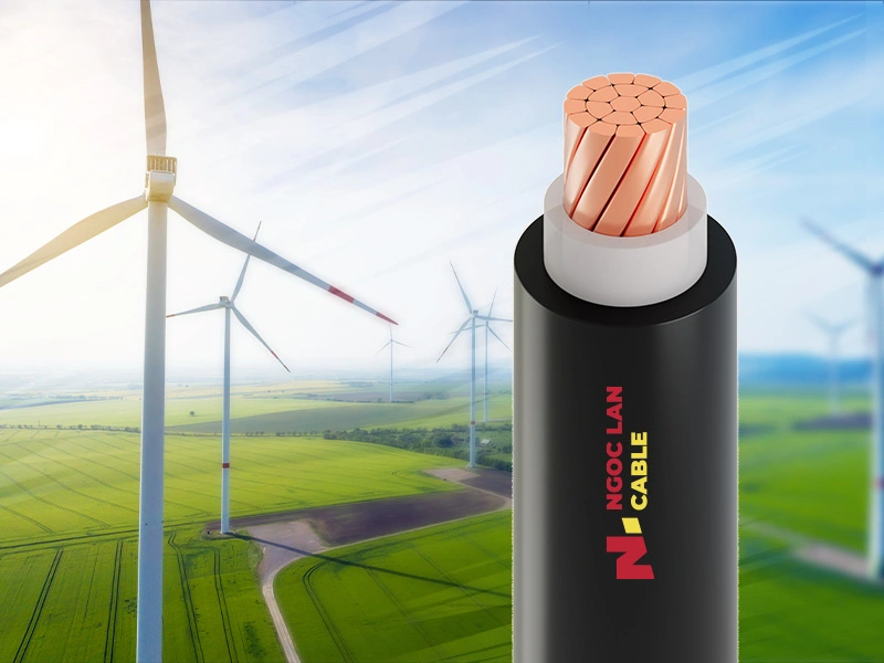 dây cáp CXV cho ngành điện gió